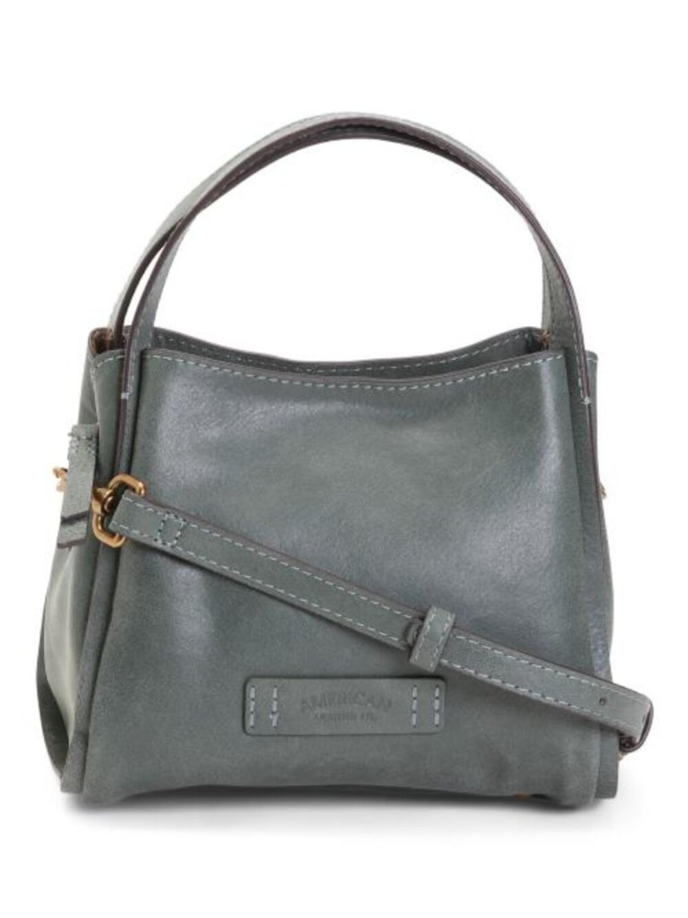 AMERICAN LEATHER CO. Leather Auburn Mini Crossbody
